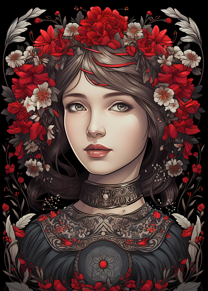 Slavic Girl Portrait