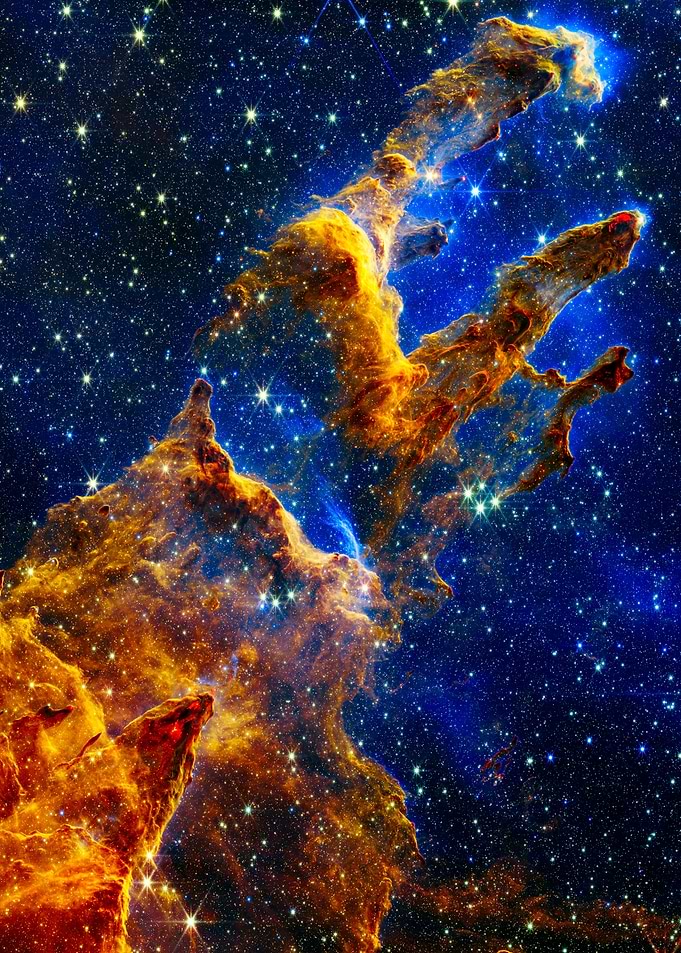 JWST Pillars of Creation
