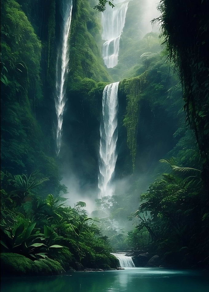 The Jungle WaterFall