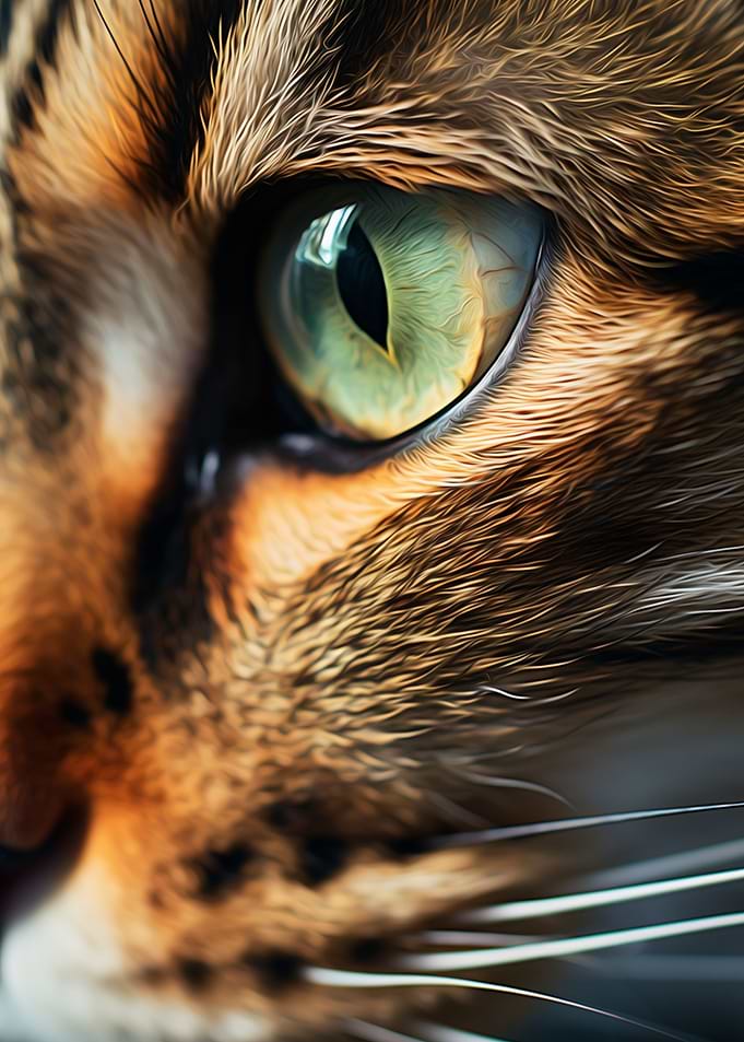 Cat Close Up