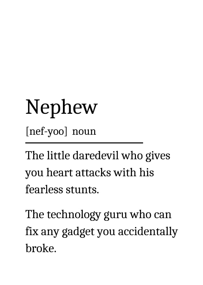 Nephew Definition