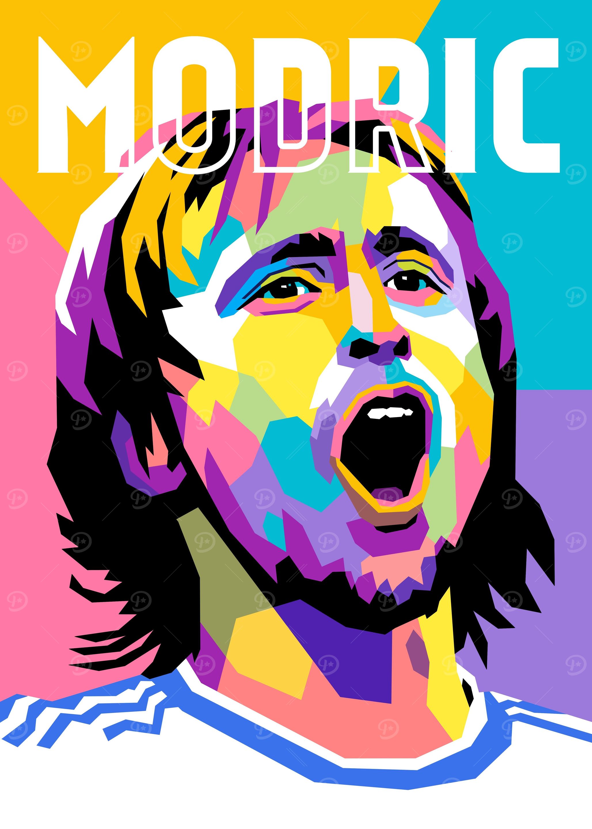 Modr in WPAP Style
