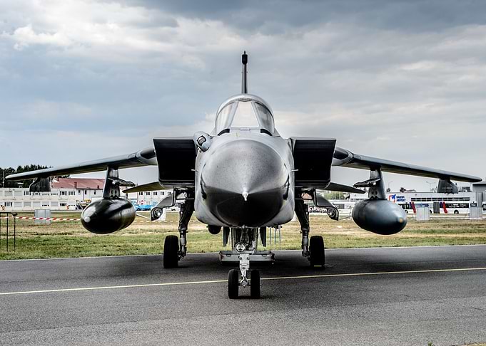 Fighter Jet Full Frontal