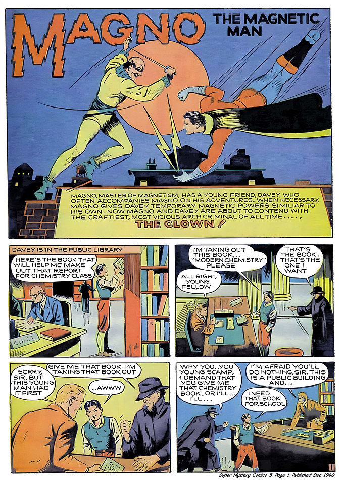 Super Mystery Comics 5