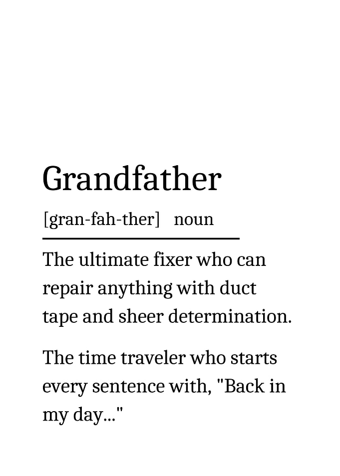 Grandfather Definition