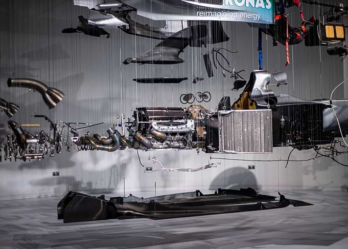 Mercedes AMG F1 Exploded