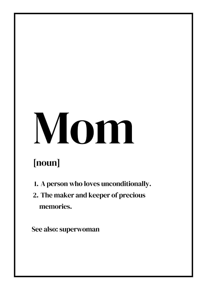 mom mama definition