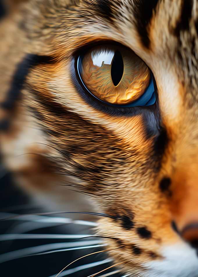Cat Close Up