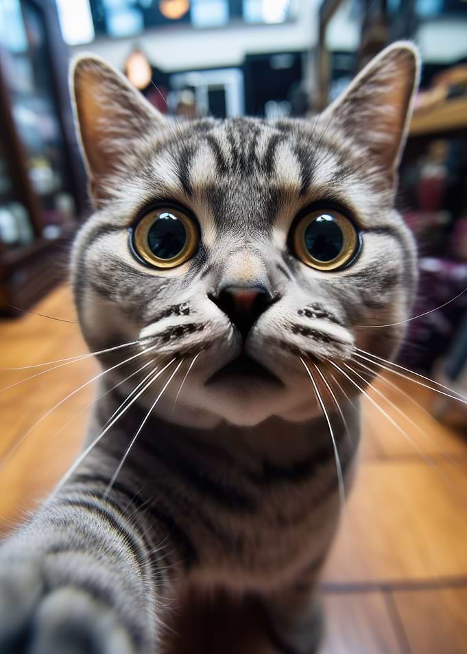 Cat Selfie