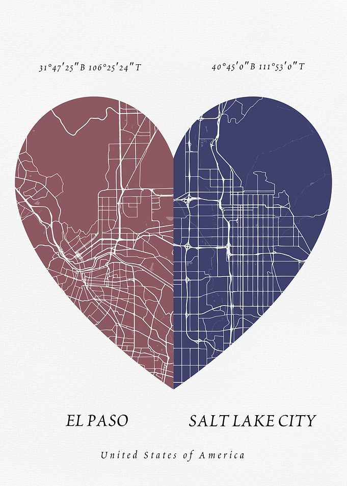 El paso and Saltlake city