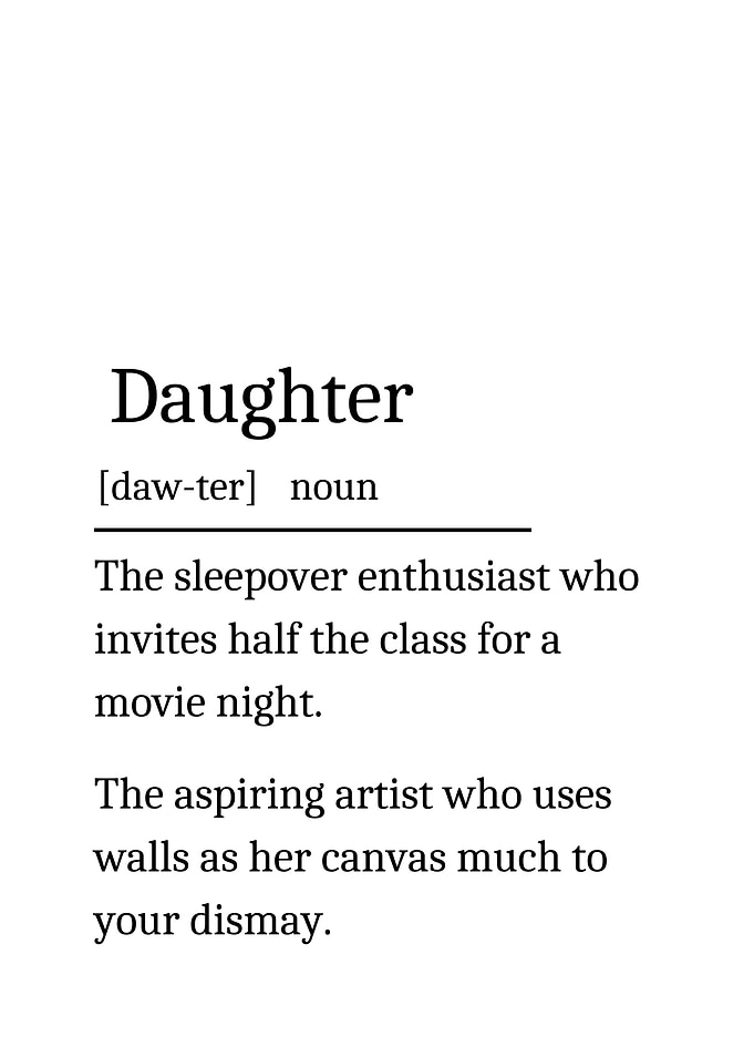 Daughter Definition