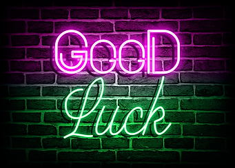 Good luck