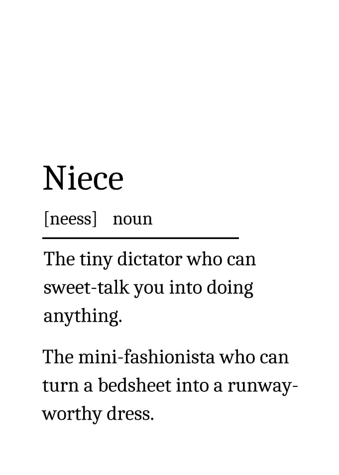 Niece Definition