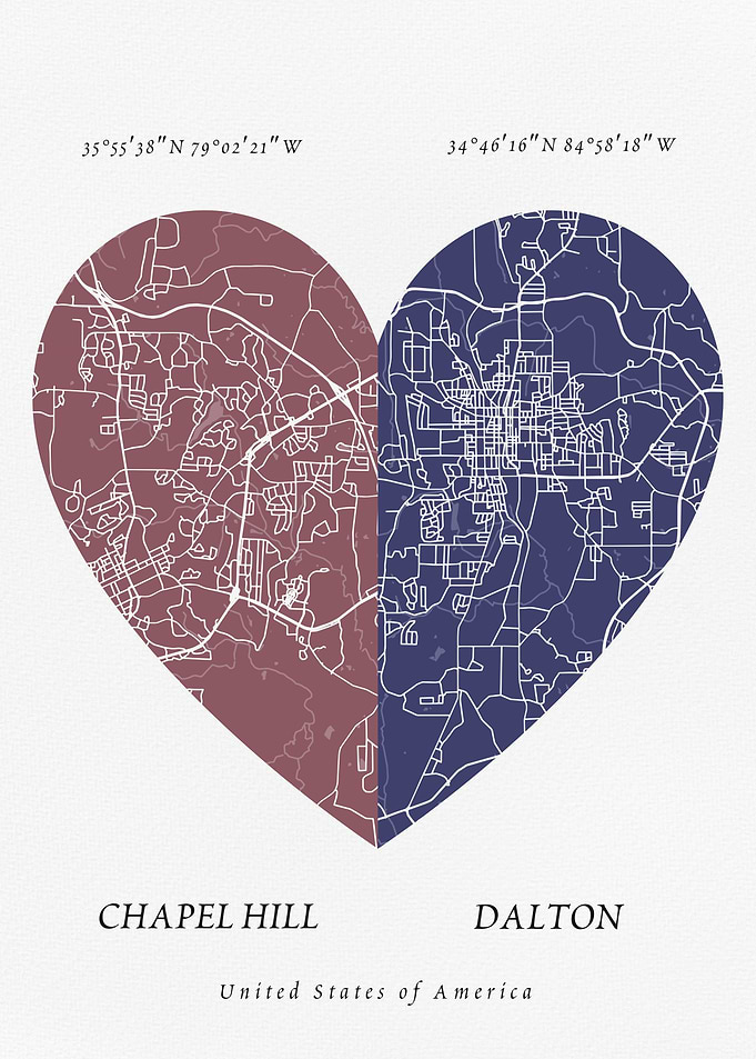 Chapel hill and Dalton