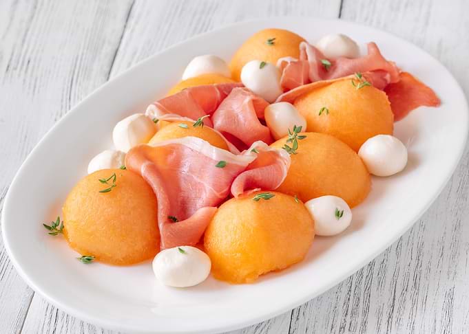 Prosciutto with Melon and