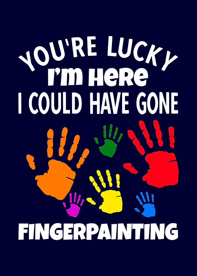 Lucky Finger Painting