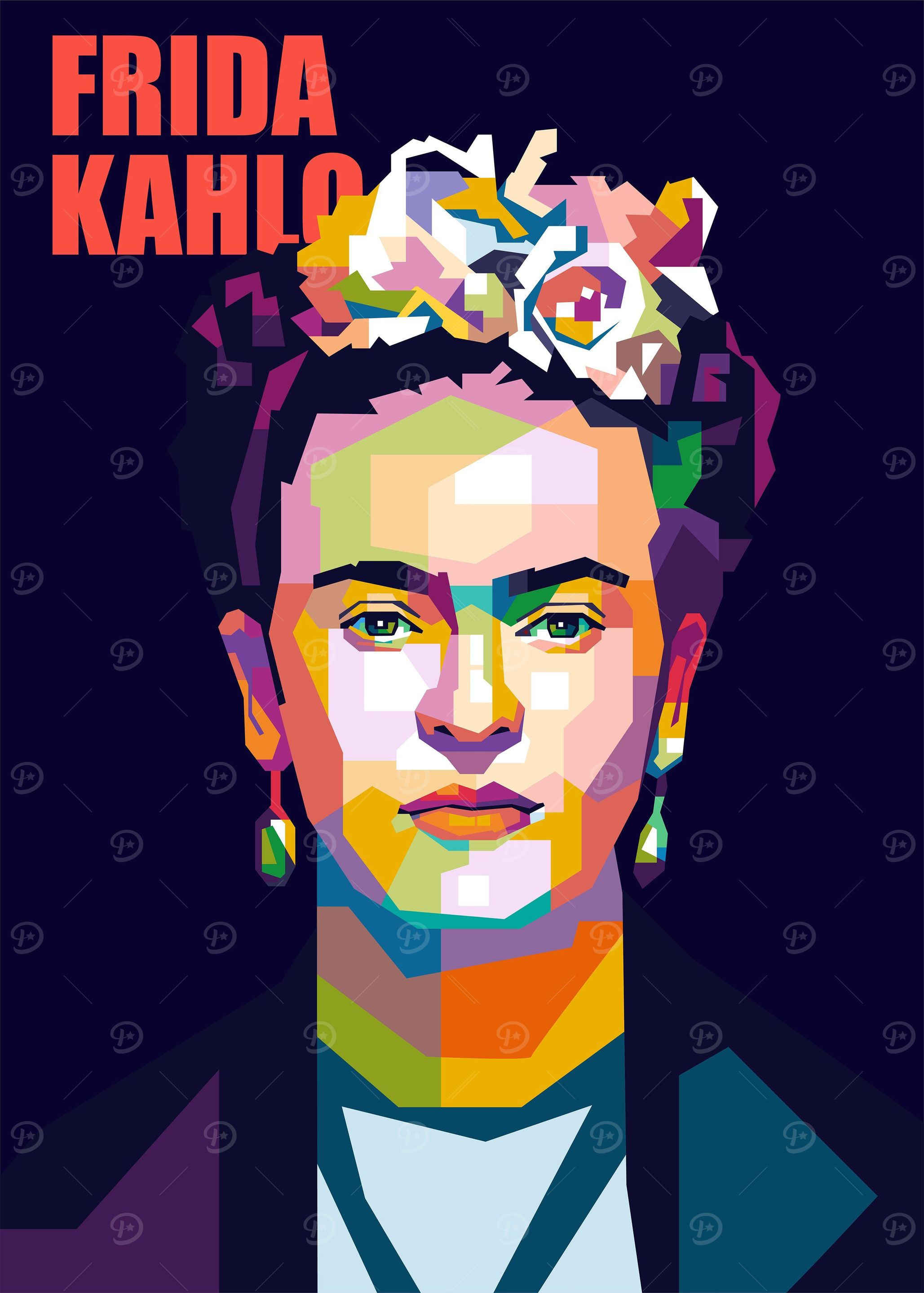 Frida Kahlo Pop Art