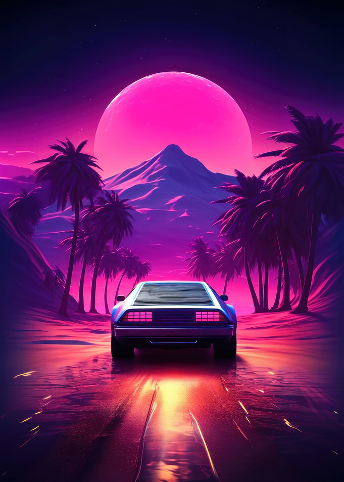 Synthwave Car