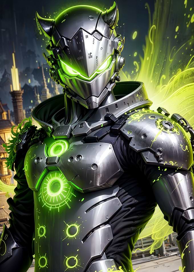 Cyberpunk Soldier