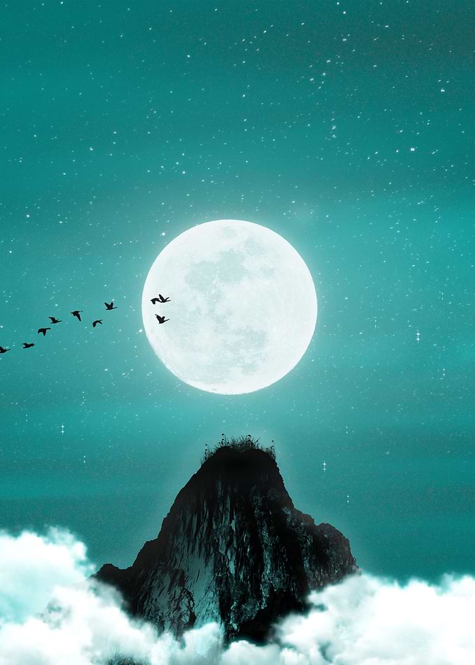 Moonlight hill