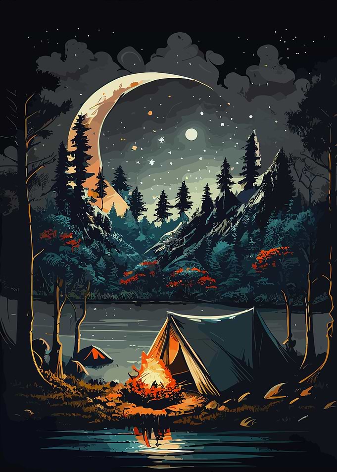 The Mountain Campfire