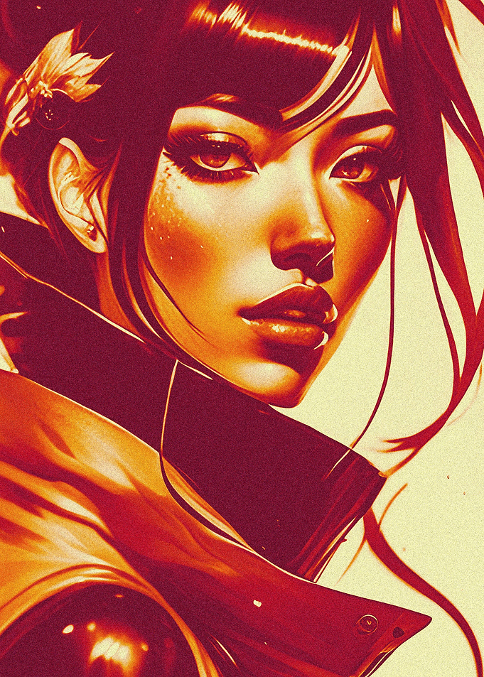 Ninja Girl Reds