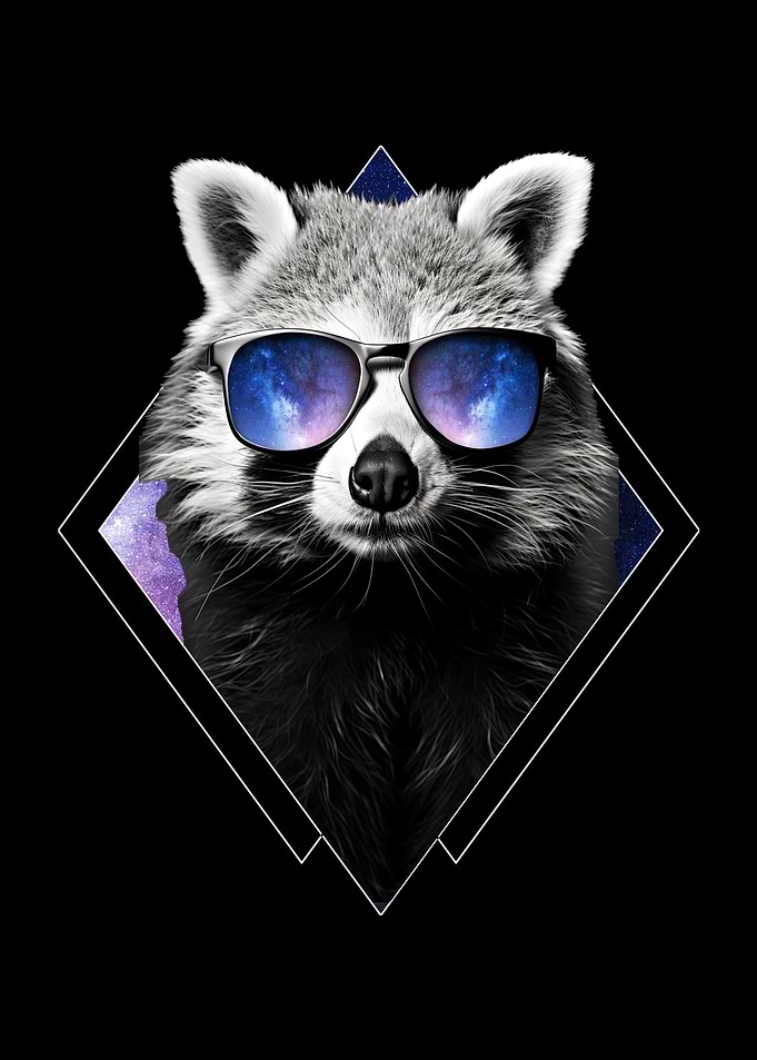 Space Raccoon Sunglasses