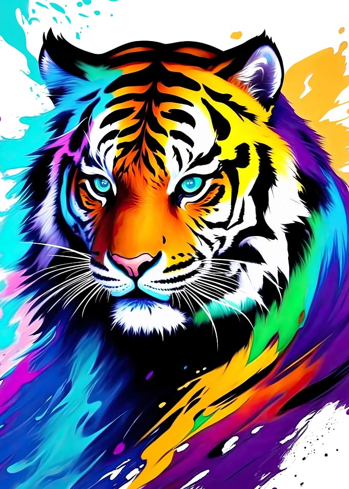 Amazing Wild Tiger