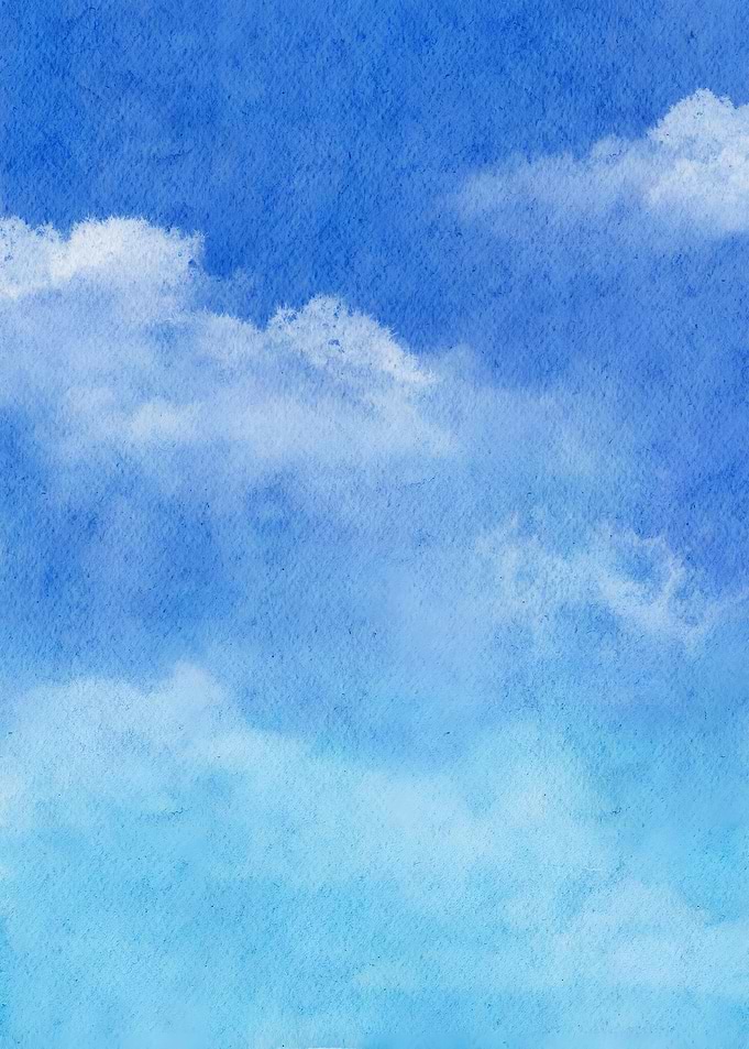 Blue Sky Watercolor
