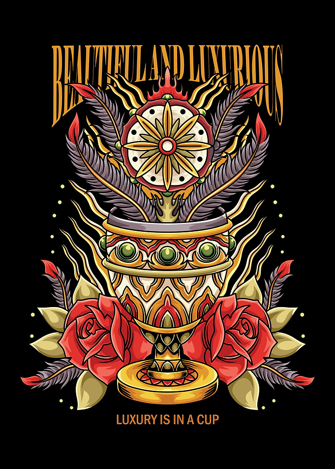 Cup Tattoo Text