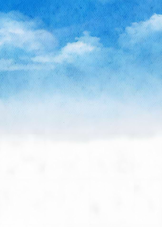 Blue Sky Watercolor