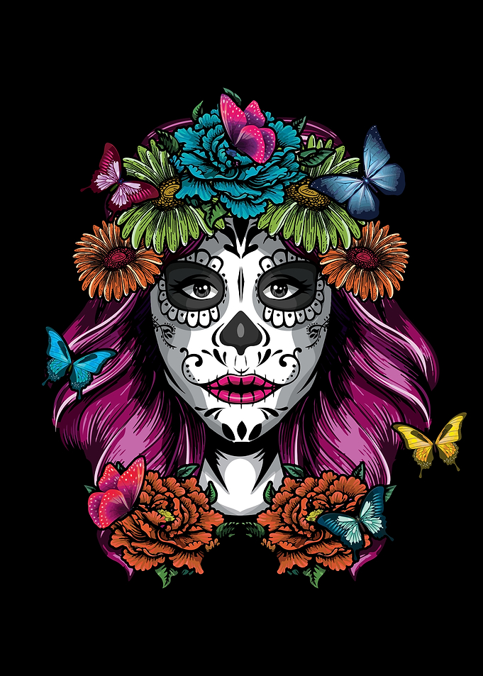 La Catrina Los Muertos Day