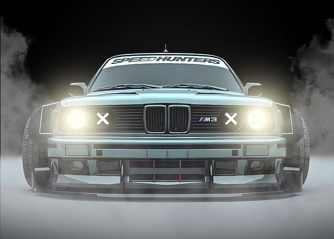 CLASSIC BMW M3 WIDE BODY