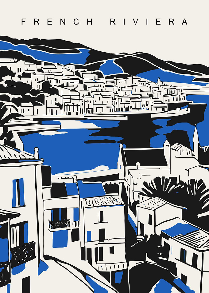 French Riviera Modern Art
