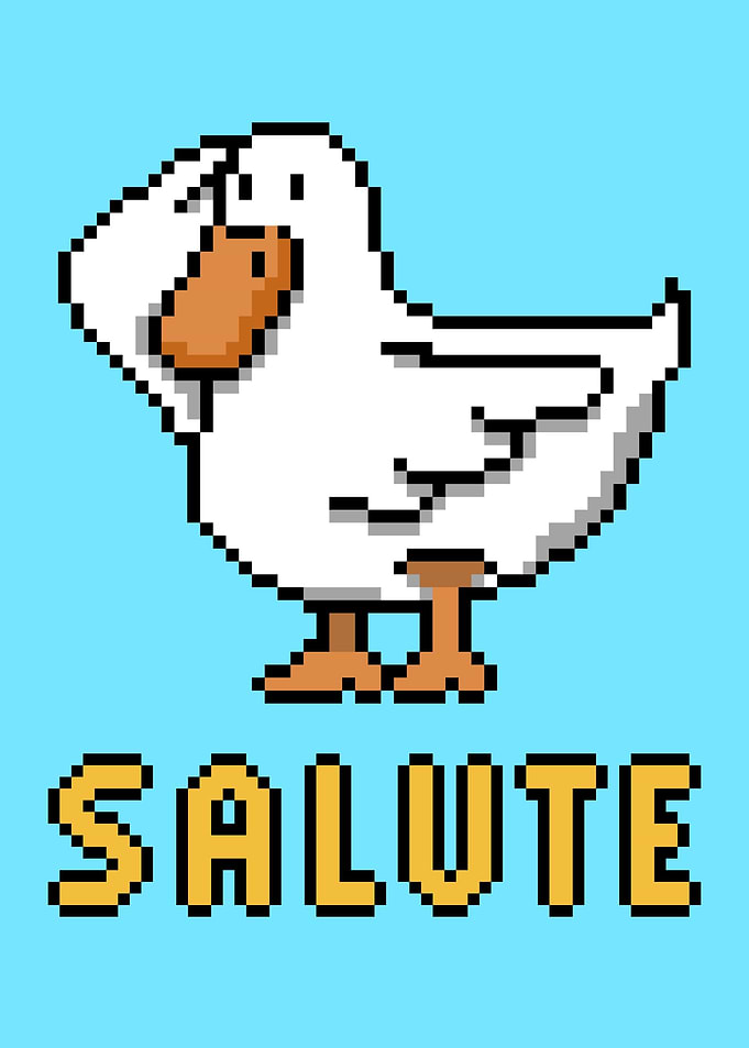 DUCK SALUTE