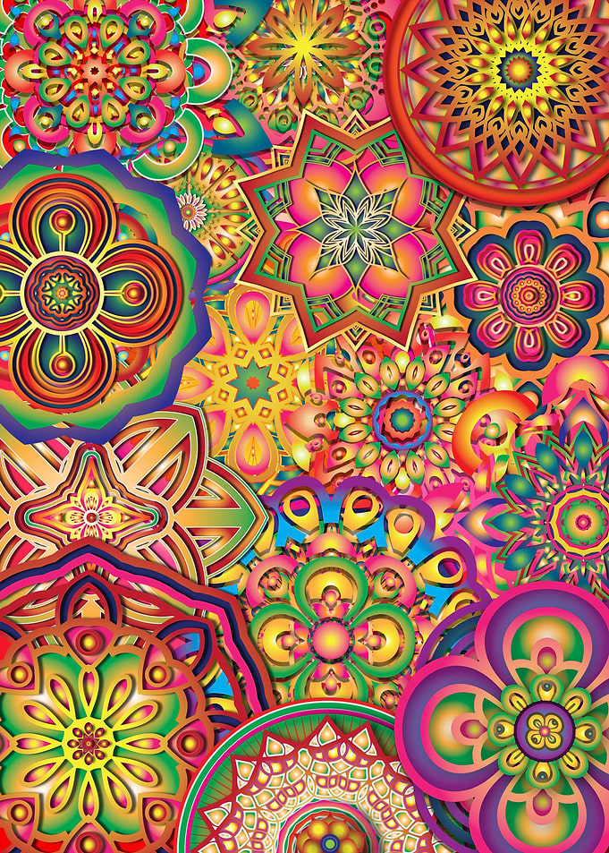 Psychedelic Mandalas 2