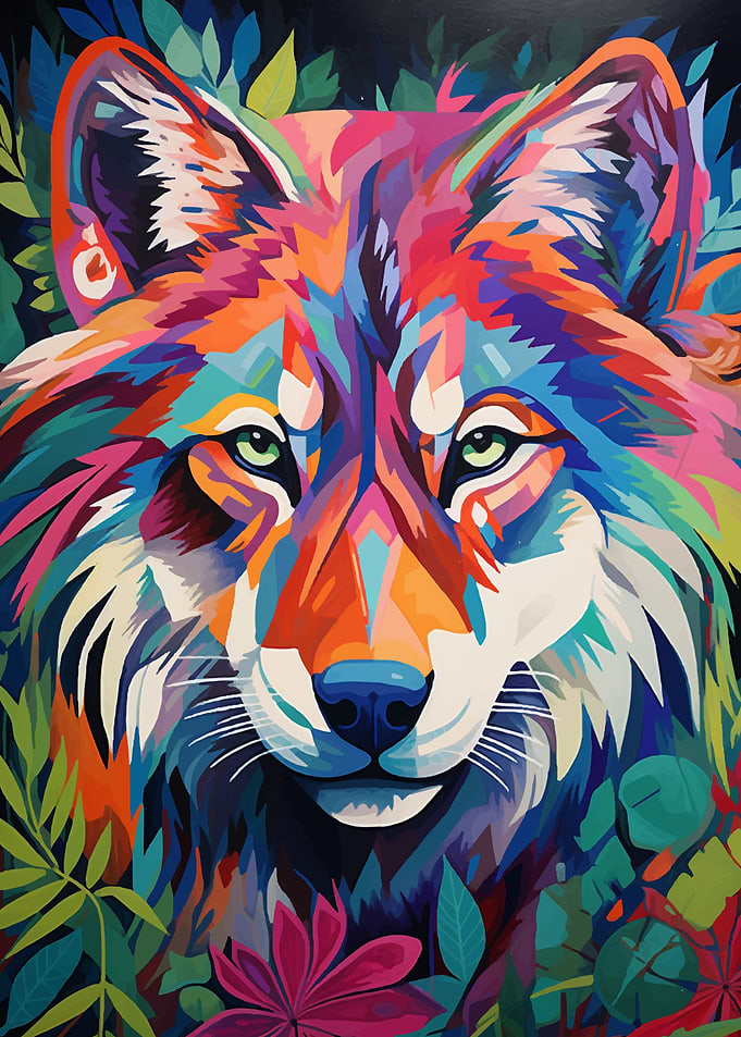 Wolf Eyecatching