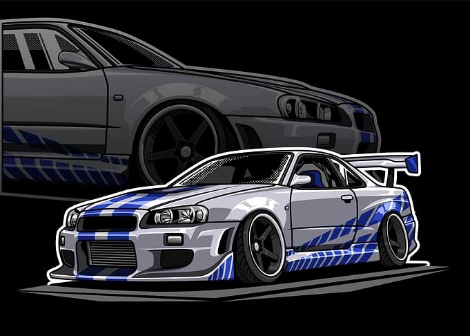 Nissan R34 Godzilla