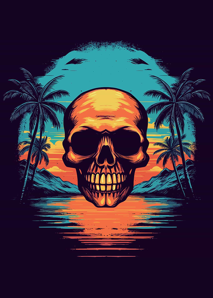 Skull Island Sunset