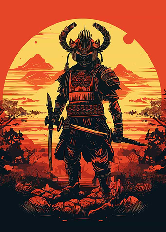 Japanese Samurai Art