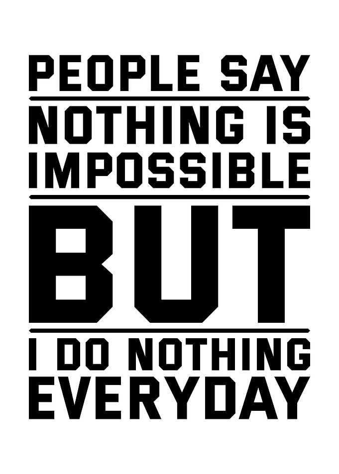 people say nothing