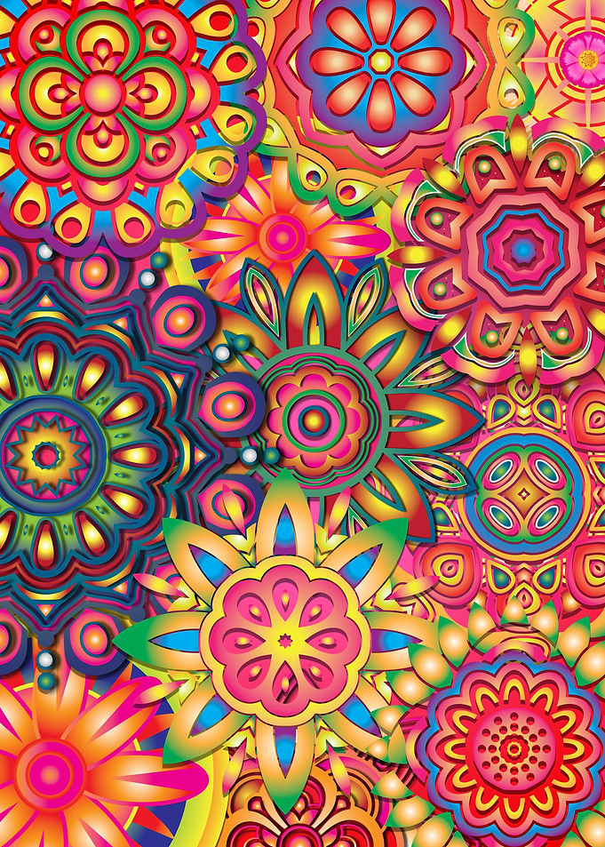 Psychedelic Mandalas 3