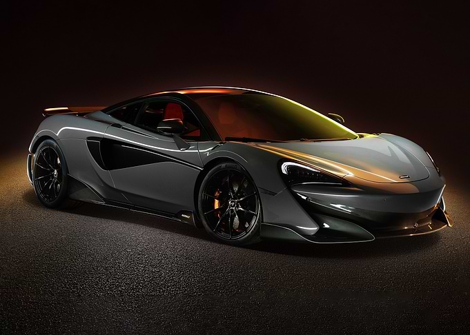 Car Mclaren 600LT Golden