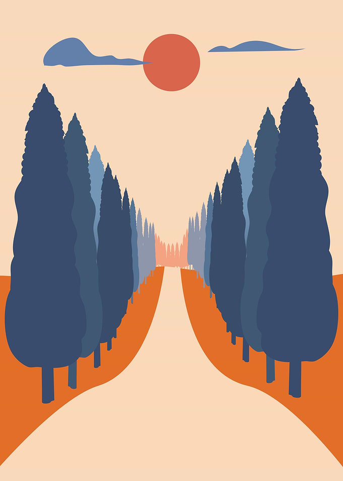 Lined Tree