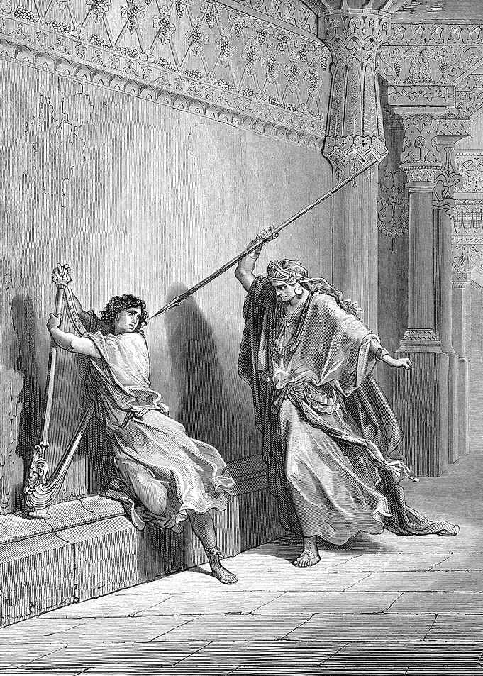Saul Attempts to Kill Davi