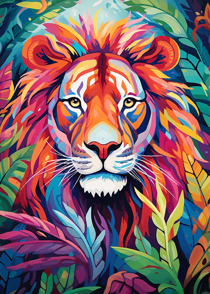 Lion Eyecatching