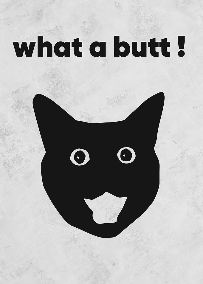 what a butt