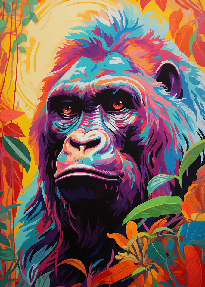 Gorilla Eyecatching