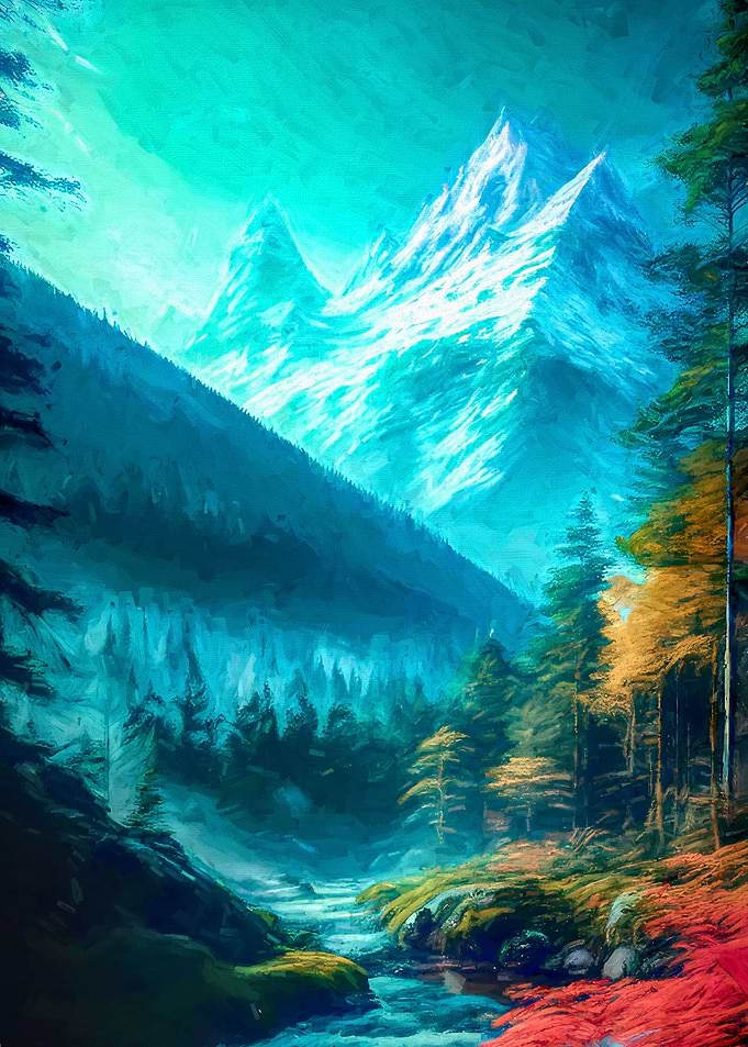 Mountain landscape 5