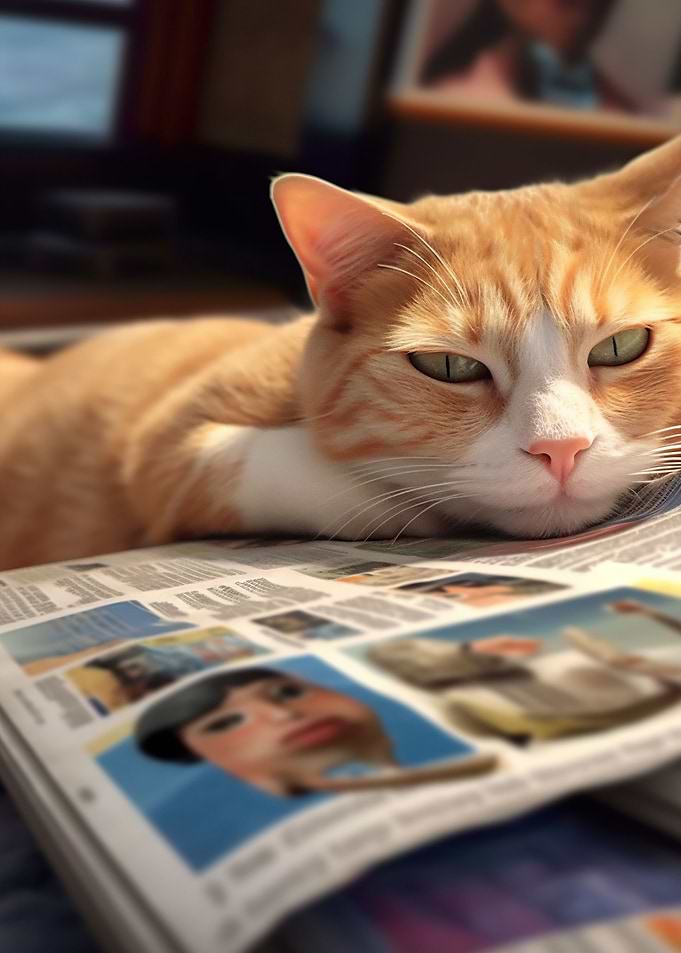 Book Loving Kitty